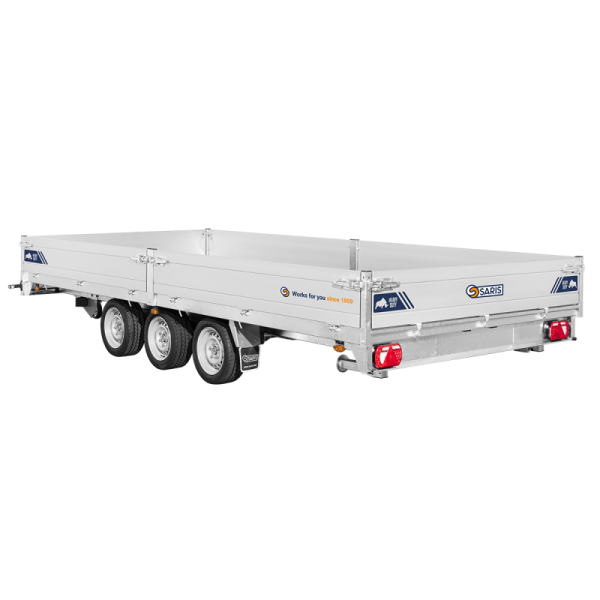 Remorque plateau 506 x 224 cm – PTAC 3500 kg – Saris